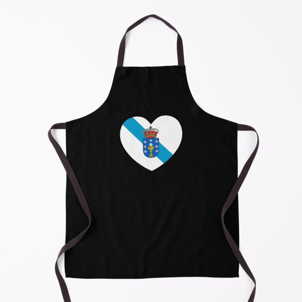 Item preview, Galicia Flag Heart ES-GA designed and sold by shitpostee.