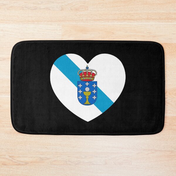 Item preview, Galicia Flag Heart ES-GA designed and sold by shitpostee.