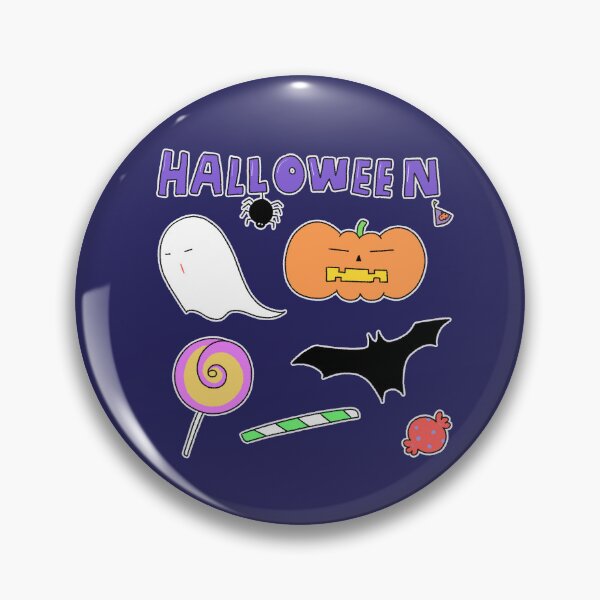 Item preview, Cute Halloween Ghost and Pumpkin Doodle Set designed and sold by ubborn.