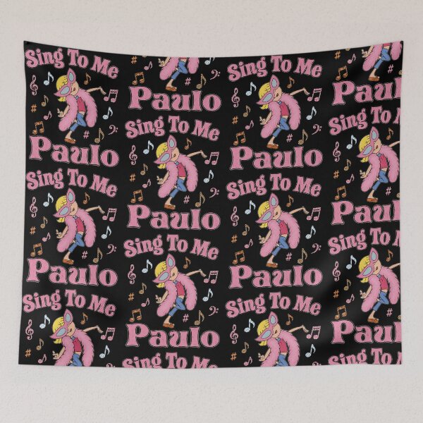 Item preview, Sing To Me Paulo Cute Pink Character Graphic designed and sold by Mind-Drift.