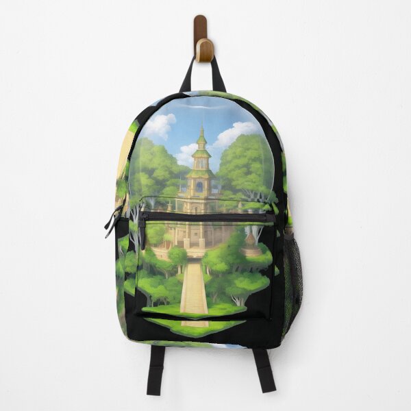 Item preview, Art - Fantastic Architecture, Manga Illustration Inspired by Studio Ghibli designed and sold by AnimeShin.