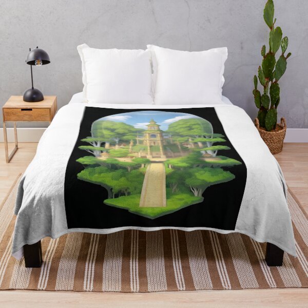Item preview, Art - Fantastic Architecture, Manga Illustration Inspired by Studio Ghibli designed and sold by AnimeShin.