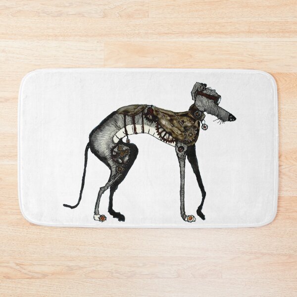 Item preview, STEAM PUNK GREYHOUND (g1212) designed and sold by Hares & Critters.
