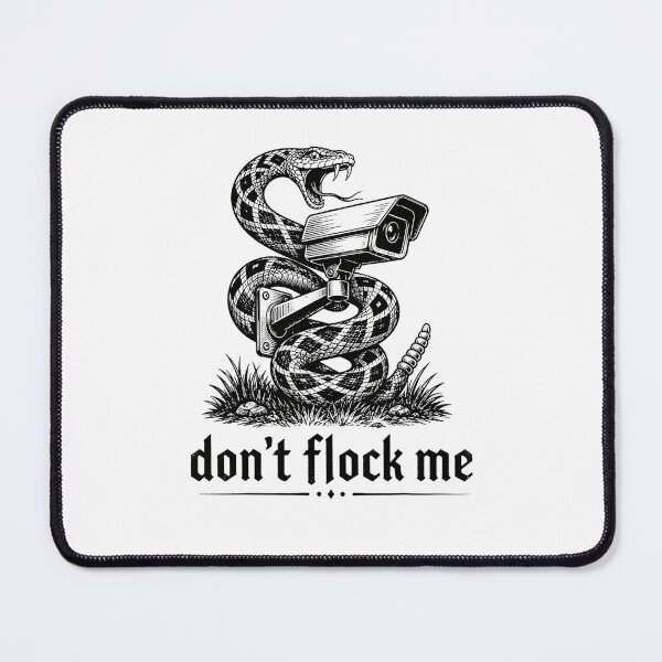 Item preview, Don't Flock Me Funny Snake Security Camera Gothic designed and sold by Mind-Drift.