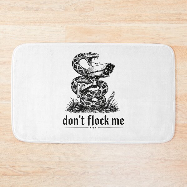 Item preview, Don't Flock Me Funny Snake Security Camera Gothic designed and sold by Mind-Drift.
