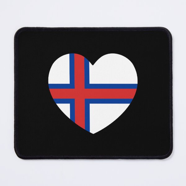 Item preview, Faroe Islands Flag Heart FO designed and sold by shitpostee.
