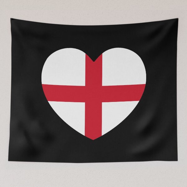 Item preview, England Flag Heart GB-ENG designed and sold by shitpostee.