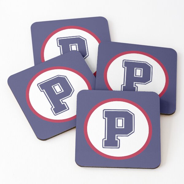 Item preview, Alphabet Letter P Circle US Colors designed and sold by Jeallan Designs.