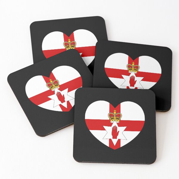 Item preview, Northern Ireland Flag Heart GB-NIR designed and sold by shitpostee.