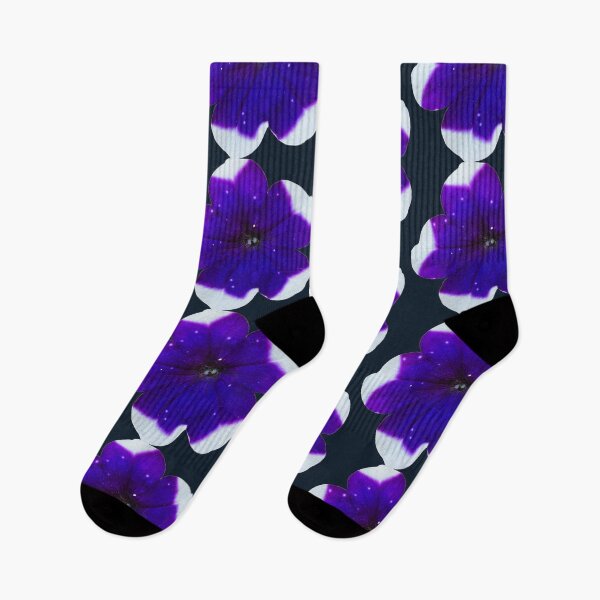 Item preview, Isolated Starry Purple and White Petunia Flower Graphic designed and sold by BalkanBloom.