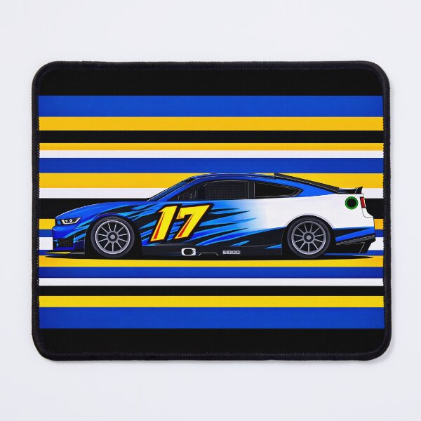Item preview, Chris Buescher #17 Blue Nascar designed and sold by PitWallArt.