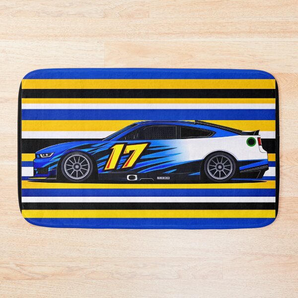 Item preview, Chris Buescher #17 Blue Nascar  designed and sold by PitWallArt.