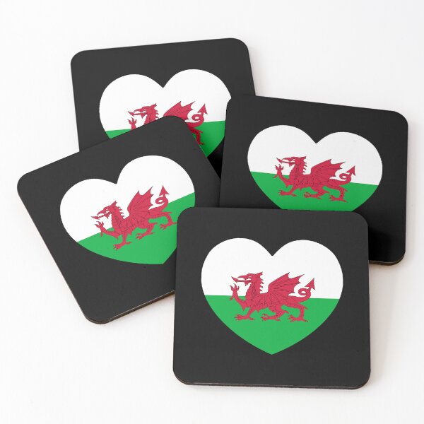 Item preview, Wales Flag Heart GB-WLS designed and sold by shitpostee.