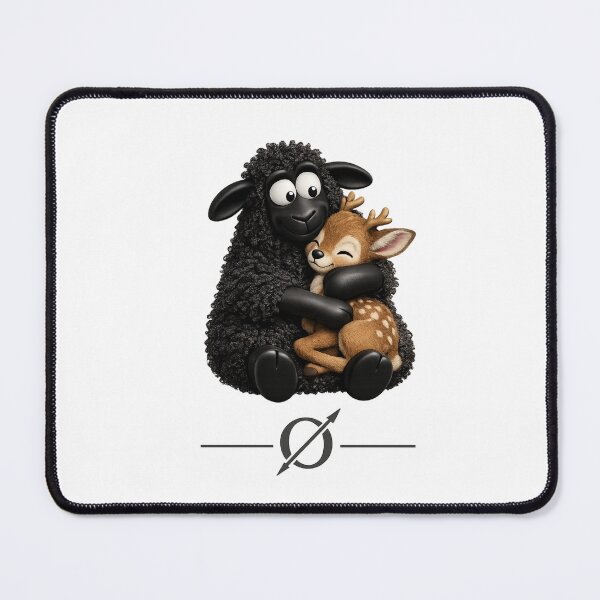 Item preview, RFZ Black Sheep – The Little Deer Friend | Restart From Zero designed and sold by RestartFromZero.