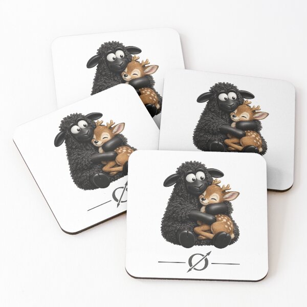 Item preview, RFZ Black Sheep – The Little Deer Friend | Restart From Zero designed and sold by RestartFromZero.