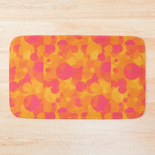 Item preview, Colorful Bubble Tiles Pink & Orange designed and sold by TackyTime.