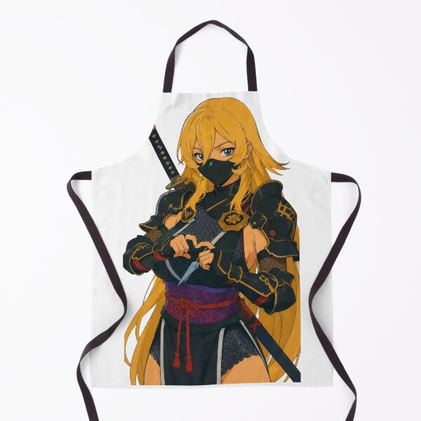 Item preview, Masked Ninja Warrior Fan Art | Blonde Shinobi Girl | Classic Western Animation Style designed and sold by Hollow Moon Studios..
