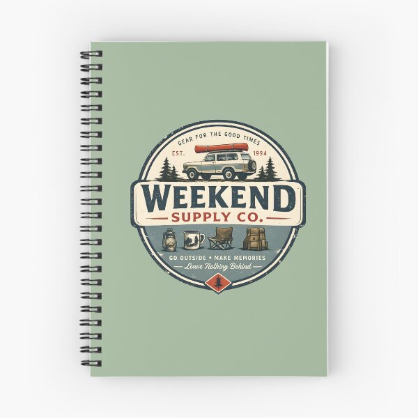 Item preview, Weekend Supply Co. Vintage Outdoor Logo designed and sold by Lizavelle.