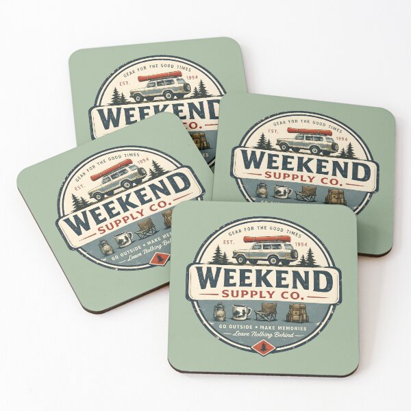 Item preview, Weekend Supply Co. Vintage Outdoor Logo designed and sold by Lizavelle.