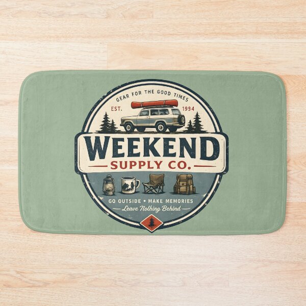 Item preview, Weekend Supply Co. Vintage Outdoor Logo designed and sold by Lizavelle.