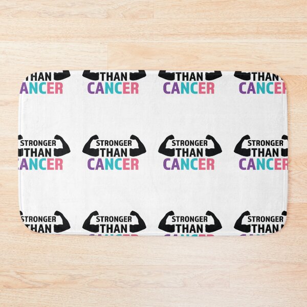 Item preview, Thyroid cancer, Stronger than cancer, pink purple teal Ribbon designed and sold by BlueDiamond-19.