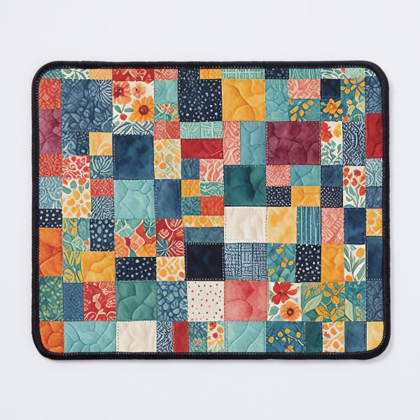Item preview, Patchwork Quilt Pattern designed and sold by MaverlyShop.