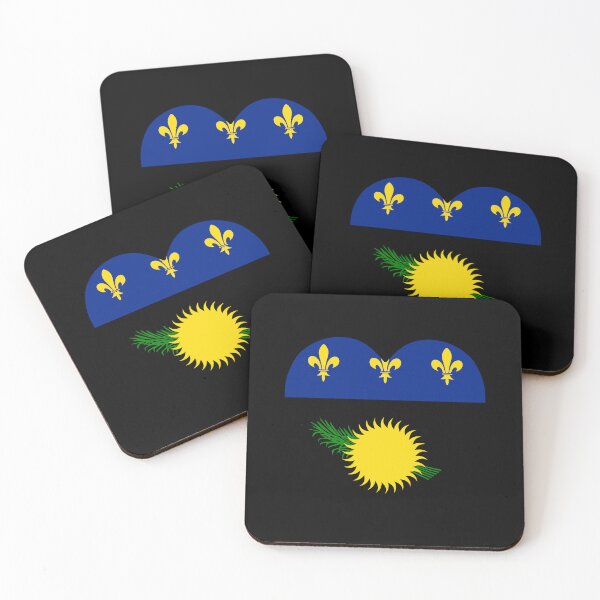 Item preview, Guadeloupe Flag Heart GP designed and sold by shitpostee.