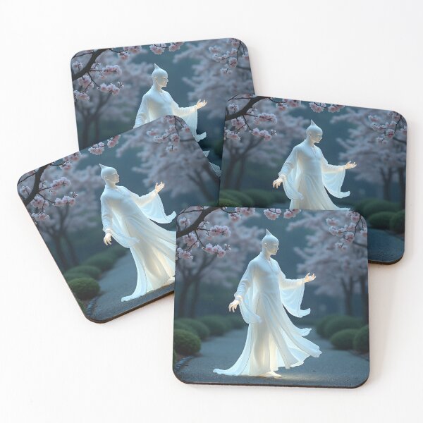 Item preview, The Tai Chi Master of Moonlit Elements: Ethereal Milk Fluid Dynamics Canvas designed and sold by Creative-RE.