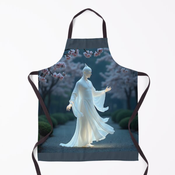 Item preview, The Tai Chi Master of Moonlit Elements: Ethereal Milk Fluid Dynamics Canvas designed and sold by Creative-RE.