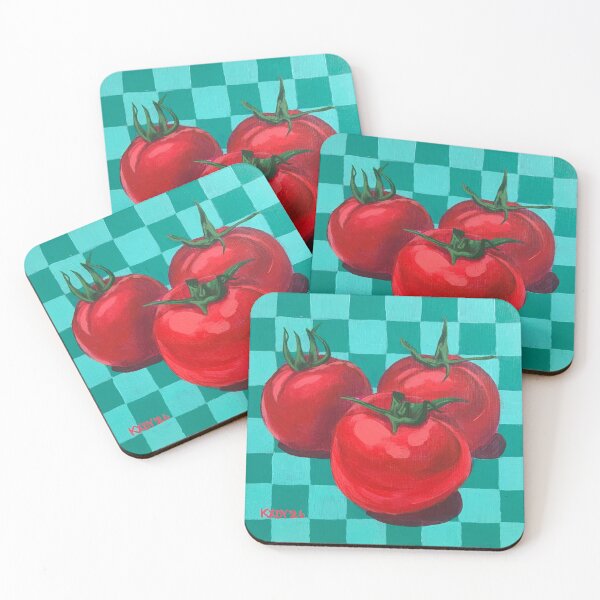 Item preview, Tomato Trio Painting designed and sold by KXDYart.