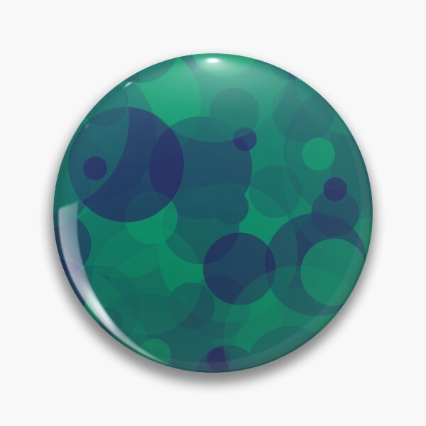 Item preview, Colorful Bubble Tiles Teal & Blue designed and sold by TackyTime.