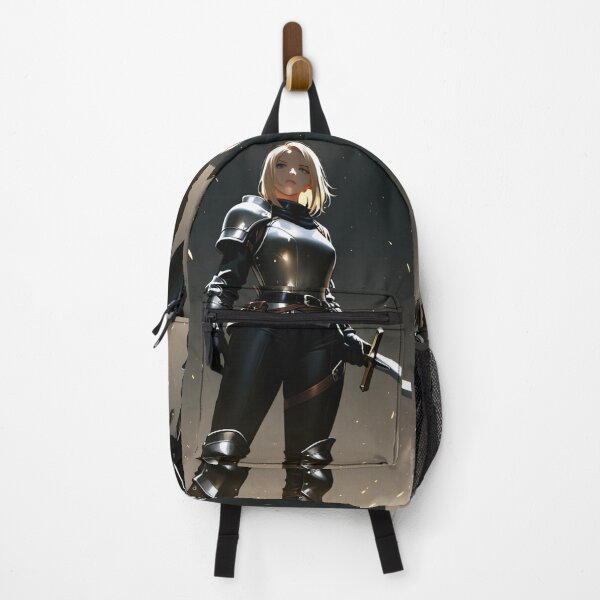 Item preview, Art - Fantastic Female Warrior, Heroic Figure in Medieval Armor designed and sold by AnimeShin.