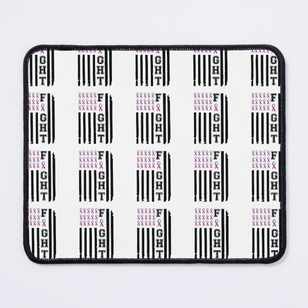 Item preview, Thyroid cancer, fight thyroid cancer, pink purple and teal ribbon designed and sold by BlueDiamond-19.