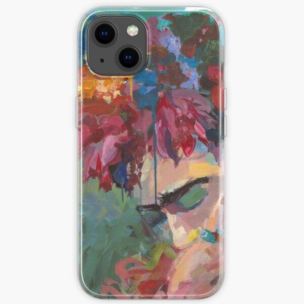 Avec des fleurs Coque souple iPhone