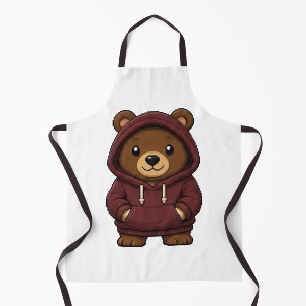 Item preview, Pixel Hoodie Bear – Retro Cozy Gamer Style designed and sold by Icareis-Studios.