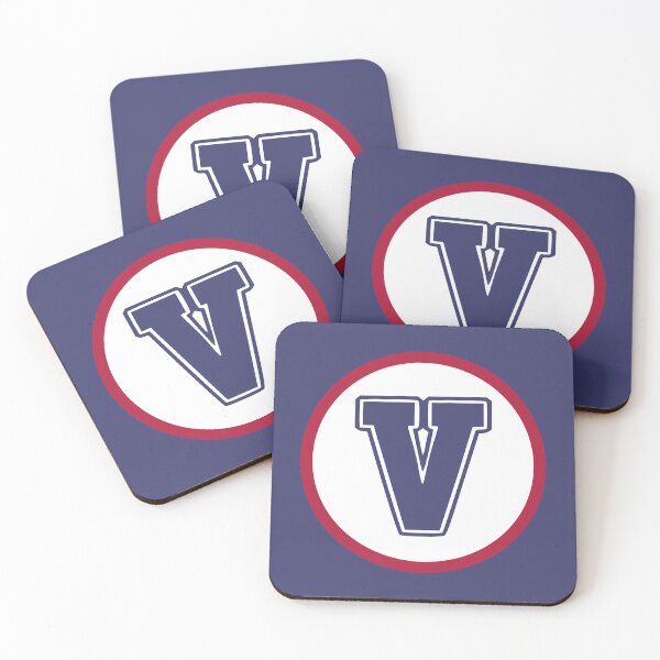 Item preview, Alphabet Letter V Circle US Colors designed and sold by Jeallan Designs.