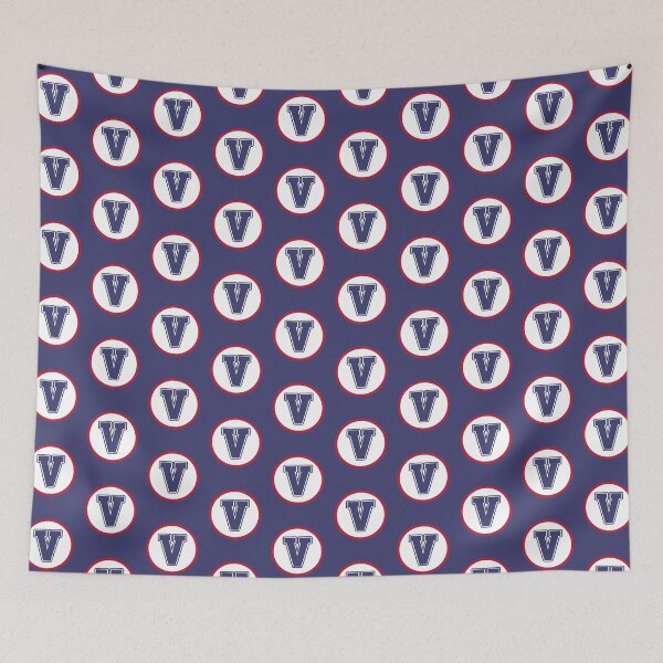 Item preview, Alphabet Letter V Circle US Colors designed and sold by Jeallan Designs.