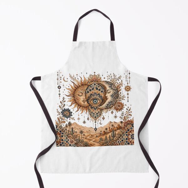 Item preview, Boho Sun Moon Mandala Spiritual Desert T-Shirt Stickers designed and sold by Sunday.Supply.