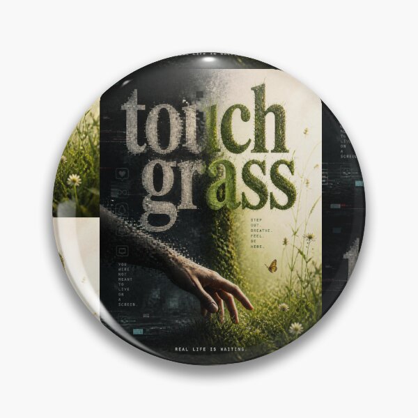 Item preview, Touch Grass designed and sold by MayRahTee.