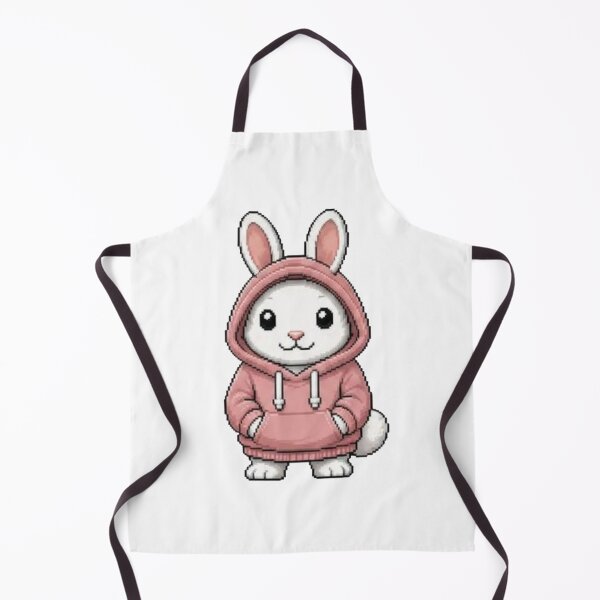 Item preview, Pixel Hoodie Bunny – Cute Retro Pixel Style designed and sold by Icareis-Studios.