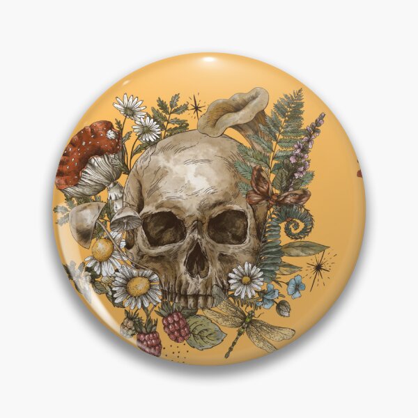 Item preview, Progress Over Perfection Skull Floral T-Shirt designed and sold by İyi GeeL.