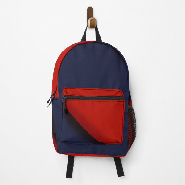 Item preview, Minimalist Red and Navy Blue Diagonal Split designed and sold by pluielegere.