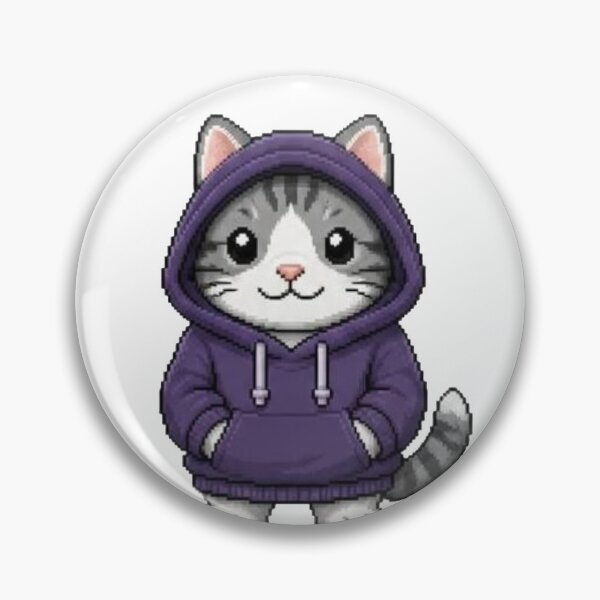 Item preview, Pixel Hoodie Cat – Gamer Pixel Retro Style designed and sold by Icareis-Studios.