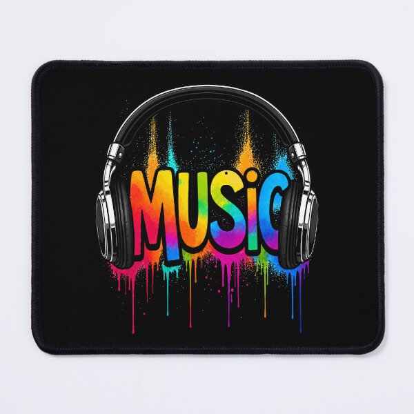 Item preview, Electronic Music Lover DJ Headphones designed and sold by Colorfulman.