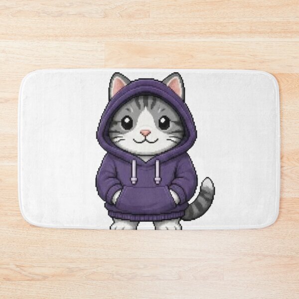 Item preview, Pixel Hoodie Cat – Gamer Pixel Retro Style designed and sold by Icareis-Studios.
