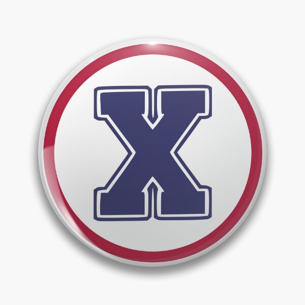 Item preview, Alphabet Letter X Circle US Colors designed and sold by Jeallan Designs.