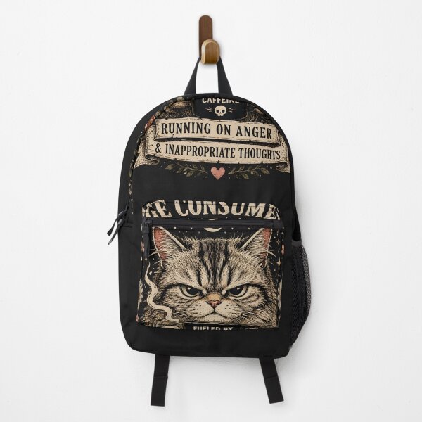 Item preview, Rage Consumes Me Funny Grumpy Cat Coffee Vintage Dark Humor designed and sold by boutkhilnl.