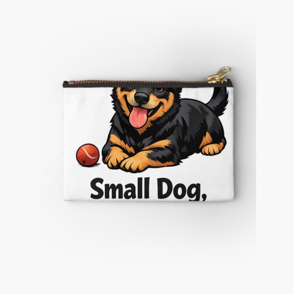 Item preview, Small Dog Big Attitude Lancashire Heeler Funny Dog Lover Design designed and sold by CRAZYpaterns.
