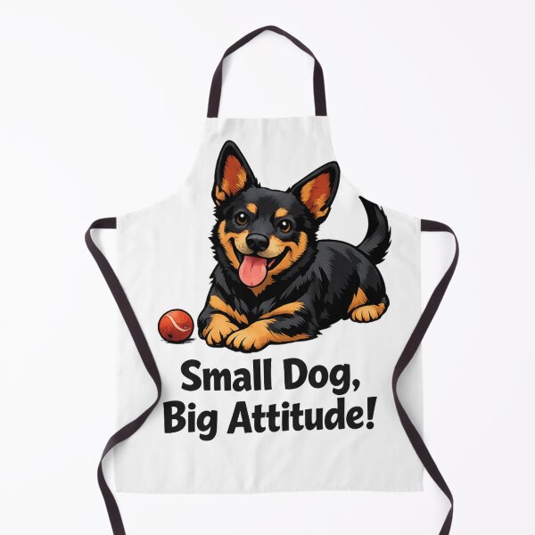 Item preview, Small Dog Big Attitude Lancashire Heeler Funny Dog Lover Design designed and sold by CRAZYpaterns.