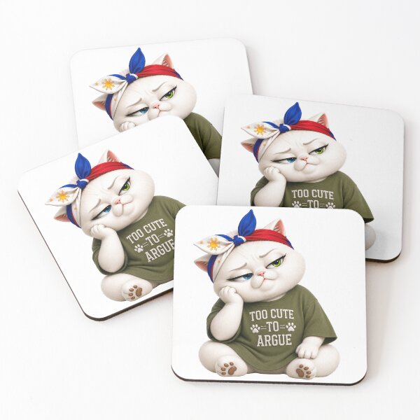 Item preview, Too cute to argue designed and sold by SHARAMDARA.